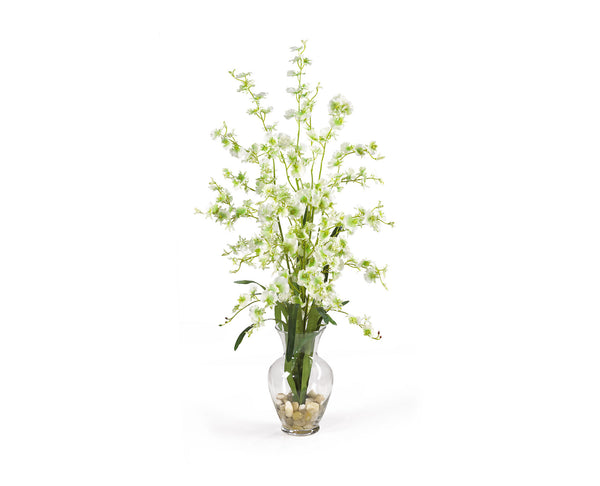 Dancing Lady Green Flowers