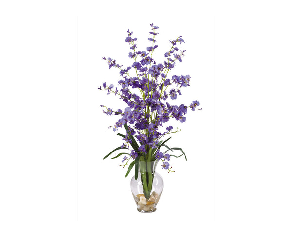 Dancing Lady Purple Flowers
